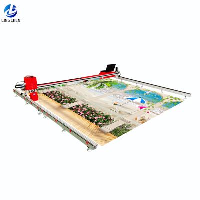 China Earth And Airplane Material 3D Rectified Machine Paints Sticker Painting Three-Dimensional Drawing for sale