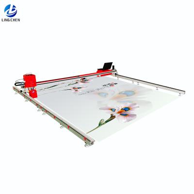 China Earth And Airplane Material 3D Ground Coating Machine Paints Sticker Three Dimensional Drawing for sale