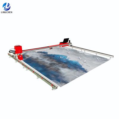 China Earth And Airplane Material 3D Rectified Inkjet Machine Paints Sticker Three Dimensional Drawing for sale