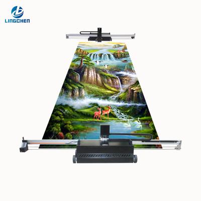 China New 3d wall hotels wall painting parking lot parking lot graffiti machine grade smart industrial UV inkjet equipment automatic printer for sale