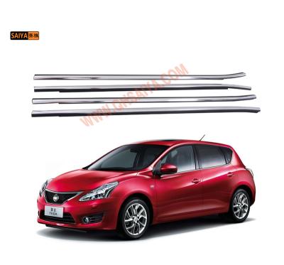 China PVC + STEEL MAIN ENTRY OUTSIDE CAST ASSEMBLY LEFT HAND FIT FOR NISSAN TIIDA C12 C13 2011-2021 80821-3DN0A 80820-3DN0A for sale