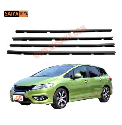 China PVC + STEEL for HONDA Automotive Car Door Window Sealing Strip Silicone Rubber Weatherstrip for HONDA JADE 2014-2018 72450-T4N-H01 for sale