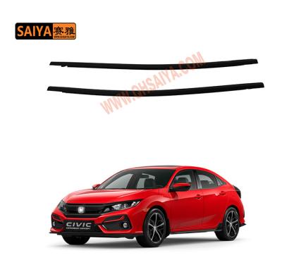 China High quality PVC + glass 72950-TGG-A01 72910-TGG-A01 STEEL Chinese factory rear door external weather strips molding for Honda Civic 2021-2022 for sale