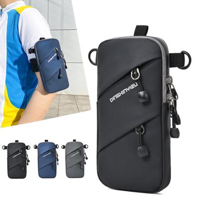 China Customized Logo High Quality Environmental Waterproof Mobile Phone Sports Arm Bag parchute for sale