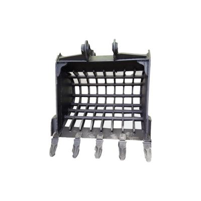 China Dirt Earth Moving Parts Heavy Duty mini excavator hydraulic skeleton bucket for Hitachi excavator for sale