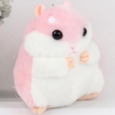 China Plush Cartoon Hamster Plush Toy Doll Activity Gift Source Pendant Key Chain for sale