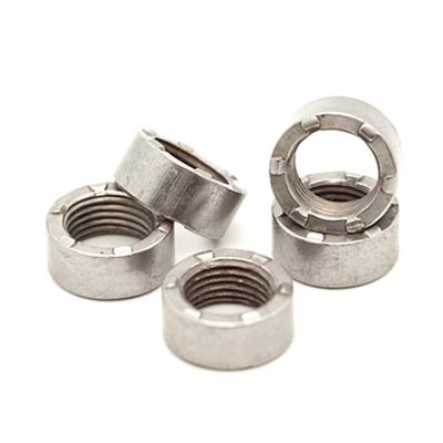 China Heavy Industry Factory Wholesale Be Customized Excellent Quality Galvanized Aluminum Round Welded Nut for sale