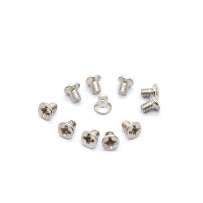 China Chinese factory din7991 flat cross recessed countersunk head screws, countersunk head screws for electrical purposes for sale