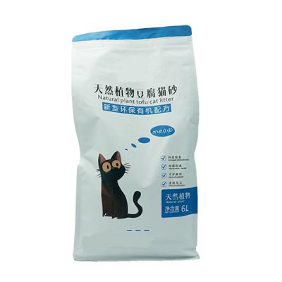 China Hot Sale High Quality Sustainable Cat Litter Quickly Clumping Natural Eco-Friendly Deodorization Tofu Cat Litter for sale