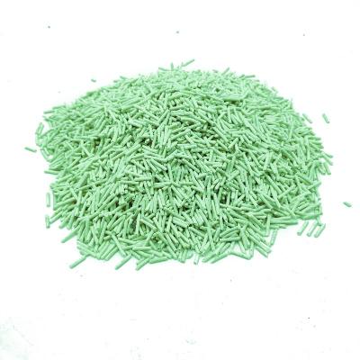 China Green Tea Sustainable Taste Free-Dust Factory Fiber Tofu Eco-Friendly Flushable Cat Sand for sale