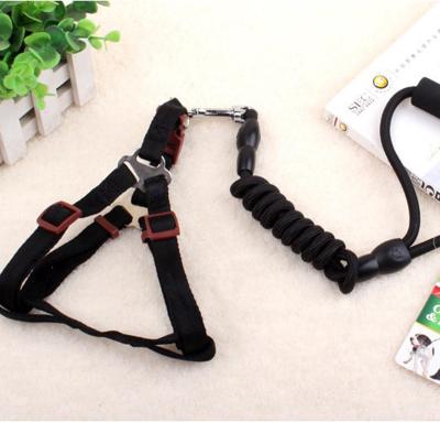 China Lights Rope Dog Collar Pet Supplies Shape Leather Pet Forming Adjustable Collar Protector Set and Custom Leashes for sale