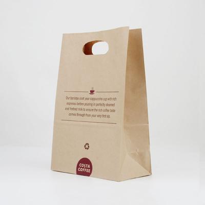 China Recycled Materials Recycled Machine For Making Kraft Paper Stand Up Bag Gift For Food Coffee Bags for sale