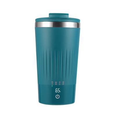 China Portable Mini Portable Kettle Hot Smart Passionate Coffee Bottle Travel Touch Water Coffee Mug Mixing Self Stirring Cup Shaker Bottle for sale