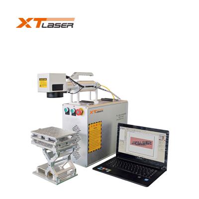 China Laser Marking Subsurface Printing 3D Fiber Laser Marking Engraving Machine for sale