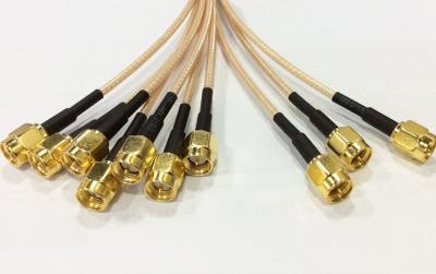 China Radio Antenna Connection RG 178 Cable Harness Assembly High Frequency for sale