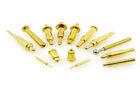 China Brass Spring Loaded Pogo Pin Connector , Electrical Contact Pins 1 / 3 / 6mm for sale