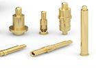 China Motorcycle Brass PCB Pogo Pins , Spring Loaded Contact Pins 50 mm Length for sale