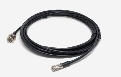 China Varón de BNC asamblea de cable de encargo masculina del RF del cable coaxial RG59 del dinar a la mini en venta