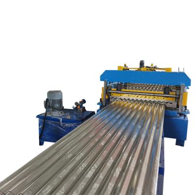 China Second Hand Roof Sheet Roll Forming Machine For Concrete Tile Making for sale