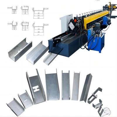 China Metal Stud Solar Strut Roll Forming Machine Steel Roll Former for sale