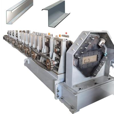 China Hydraulic Tile Purlin Forming Machine CZ Roll 30000kg for sale