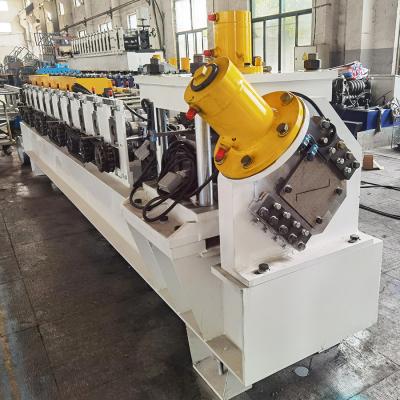 China Light Steel Framing C&Z Purlin Forming Machine Roll Former 15kw for sale