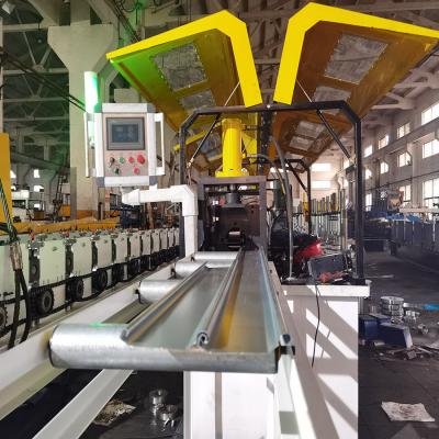 China Rolling Shutter Door Frame Forming Machine Steel Chokhat Making Machine for sale