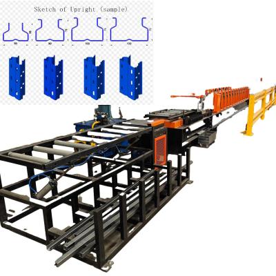 China Glasfliesen Lagerrack Rollformmaschine Farbstahl 7,5kw zu verkaufen