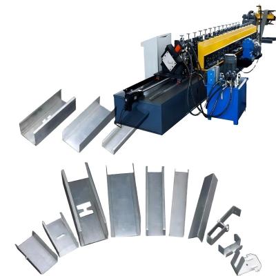 China 1mm-4mm Omega Roll Forming Machine For Roof Sheet Making for sale