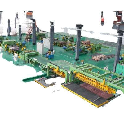 중국 120kW 잎 코일 절단 기계 라인 수압 시스템 판매용