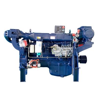 China 1560 X 720 X 1230mm Inboard 24V Electric Starter Marine Engine WD615 for sale