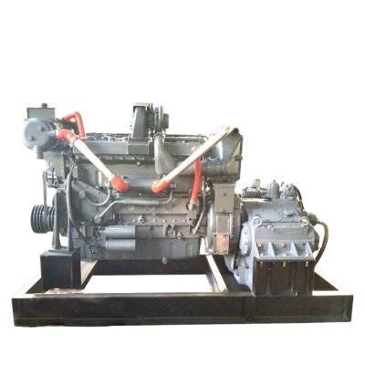 China Weichai Factory Made Water Cooled Steyr Marine Engine WD618 With Marine Gear Box Heat Exchanger Cooled for sale