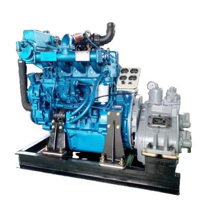 China Professional Water Cooled Factory Supplied 100hp Marine Engine Gear Box 4 Cylinders Bilge Engine For Boat for sale