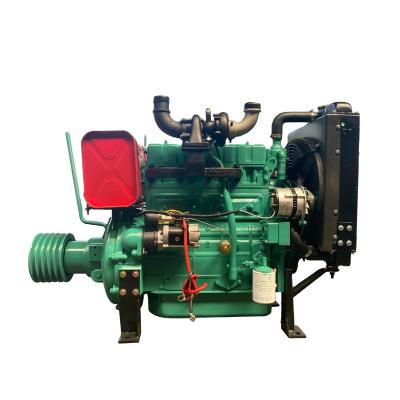 China Weifang OEM Clutch Water Cooled Agriculture 4cylinder Water Cooled Engine 4102ZG With Pulley for sale