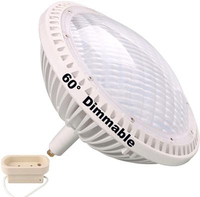 China Hotel PAR64 LED bulb replace traditional 500w PAR64 25/60/120degree (flood light) 6000K (daylight white) Dimmable 100-240V/40W GX16D for sale