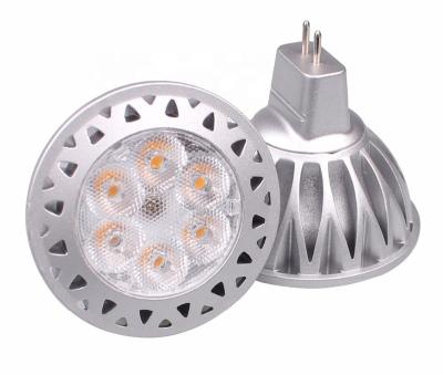 China 5W 7W LED Aluminum Spotlight MR16 Led Bulb GU10 GU5.3 COB SMD Spotlight 7W Aluminum MR16 LED TUV GS CE for sale