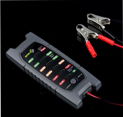 China Most of Cars Tiroflx Auto Car Diagnostic Tool Battery Tester Digital 12v Car Motorcycle Battery Tester for sale