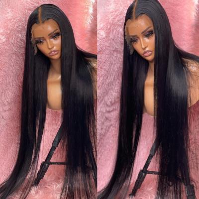 China Silky Straight Wave 12 Brazilian 100% Virgin Hair Wig, Wholesale Full Lace Hair Wig, Hd Grade 11a Full Lace Cuticle Aligned Virgin Hair Wig for sale