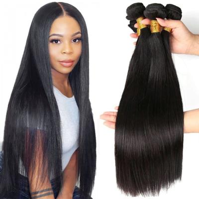 China Wholesale Free Sample Mink Natural Raw Virgin Brazilian Wave Hair Silky Straight Sellers Cuticle Aligned Hair Bundles Hair Extension for sale