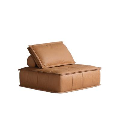 China Other Large Module Lazy Creative Italian Armless Cloth Module Italian Block Couch Block Sofa Beans Sectional Sofa for sale