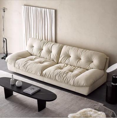 China Other Italy Design Minimalist Feather Down Living Room 3 Seat Upholstery Fabric Sofa Couch Living Room Technical Fabric Sofa Sets Furniture for sale