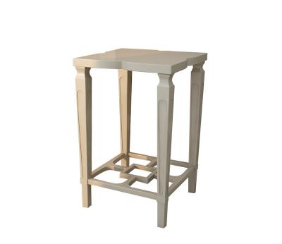 China (Other) Modern luxury elegant solid wood adjustable side table center square living room coffee table for sale