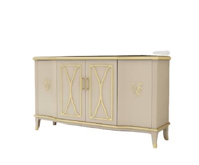 China (Other) Hot Selling Adjustable Dining Room Modern American Cabinet Design Solid Wood Sideboard For Home for sale