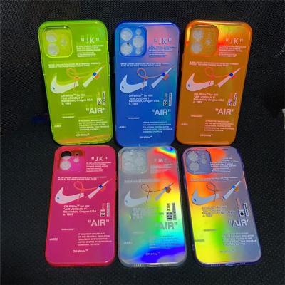 China iphone laser designer LOGO mobile cell phone protective case for iphone 7 pro iphone X12 11 max phone 13 case for sale