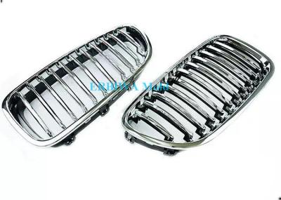 China Fiber Style Radiator Mesh Grille Mould With Chrom , Grille Molding For BMW E60 for sale