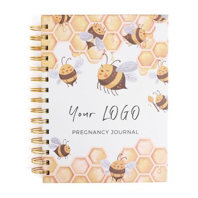 China Remembrance 120 Spiral Custom Pages Weekly Hardcover Book My Pregnancy Journal Planner Notebooks for sale