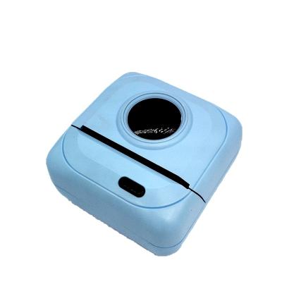 China Newest Factory Price Portable Phone Photo Printer Pocket Sticker Wireless BT 4.0 Thermal Mini Printer 82*82*45MM for sale