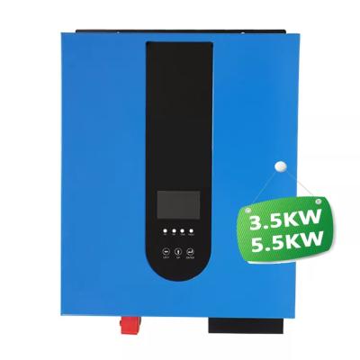 China Home Solar Power System Overload Protection Hybrid Pure Sine Wave Inverter DC to AC Hybrid Inverter 3500W 5000W Off Grid 10kw for sale