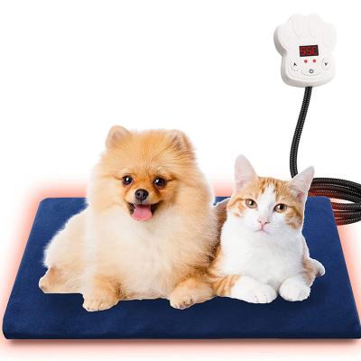 China Removable Blanket Pet Electric Heating Pad for Dogs, Waterproof Dog Cat Heating Pad, Adjustable Heating Mat with 7 Levels Temperature for sale