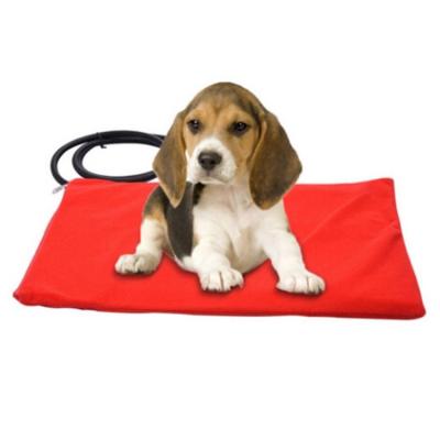 China Waterproof Popular Design Balanced Heating Temperature Adjust Pet Blanket Electric Heating Pad for sale